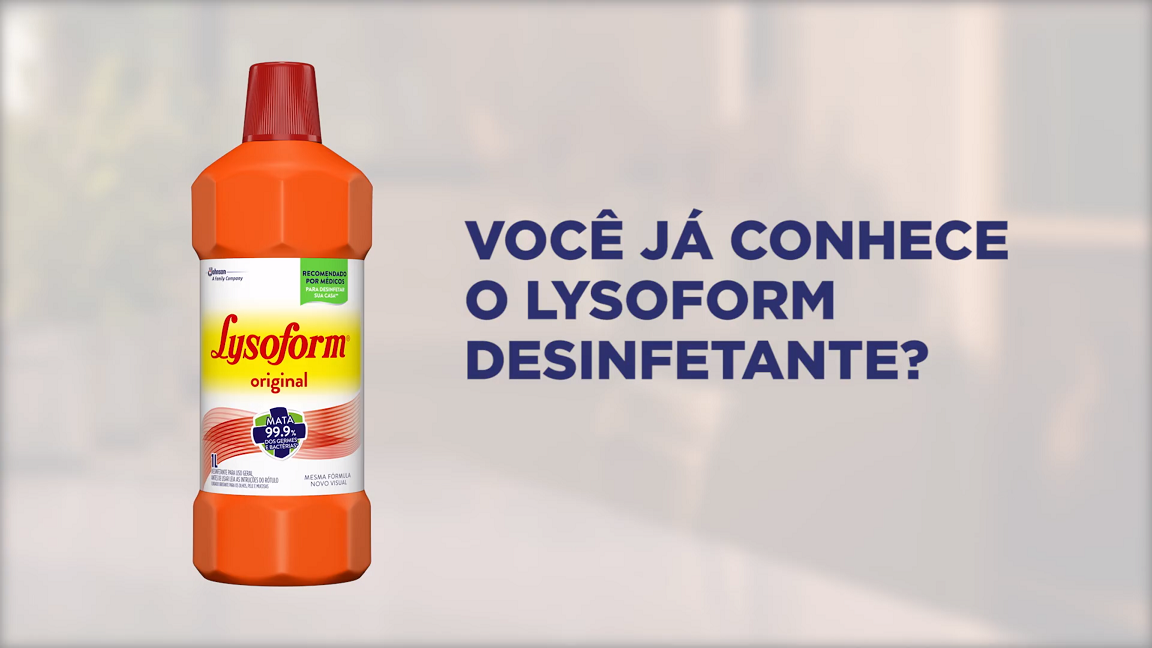 Lysoform Desinfetante Poster